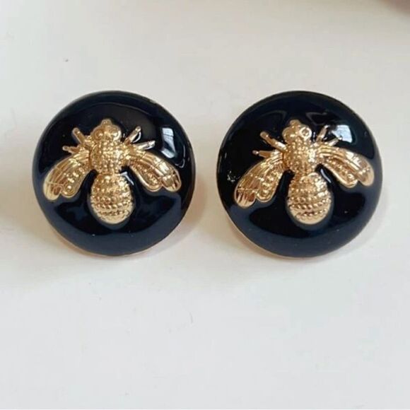 Bees earrings M453 - Picture 1 of 4